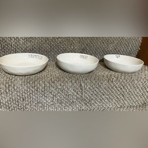 Rae dunn pasta bowls